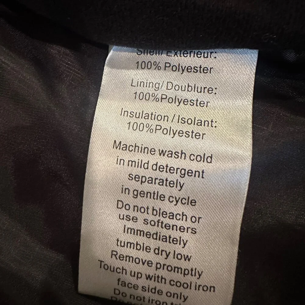 NORTH END MENS JACKET COAT WATER RESISTANT UTK TECHNOLOGY WARM LOGIK LARGE NEW